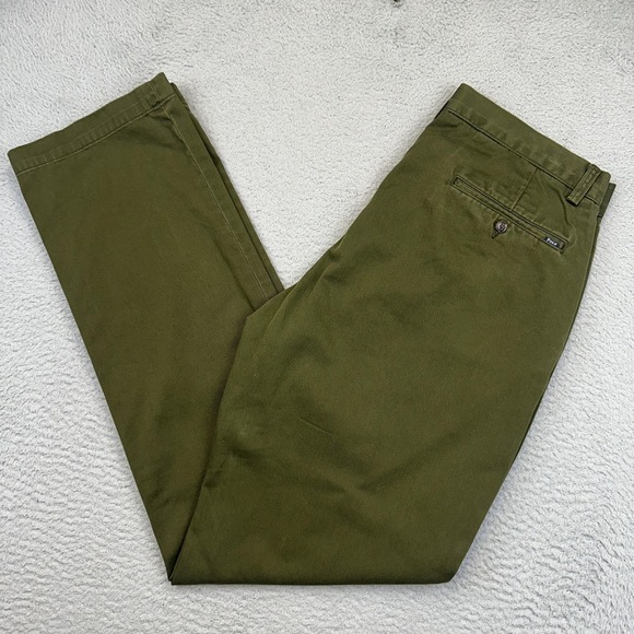 Polo Ralph Lauren Pants Mens 34x34 Classic Fit Chino Straight Casual - Picture 1 of 15